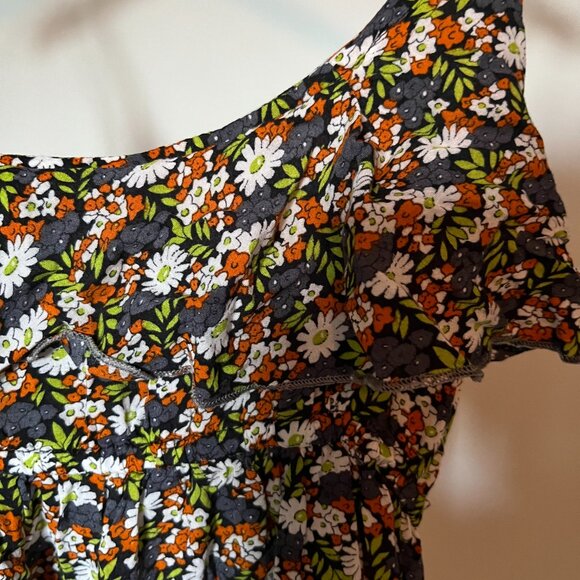 Floral Mini Summer Dress (M) - Picture 4 of 6